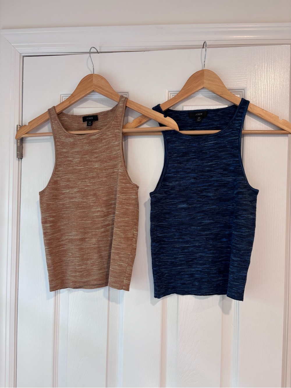 Set of 2 J.Crew linen tank tops size XS
